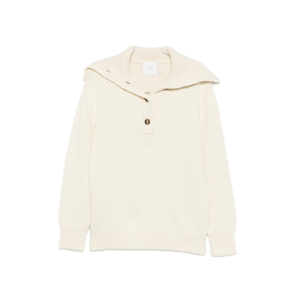 Malo Neutrals Knitwear - Jumpers Women MALO