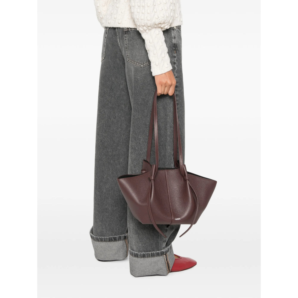 Yuzefi Brown Tote Bags Women YUZEFI