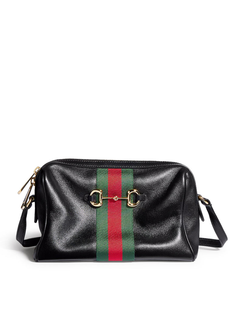 Gucci Women Gucci Horsebit Web Camera Bag Small Size GUCCI