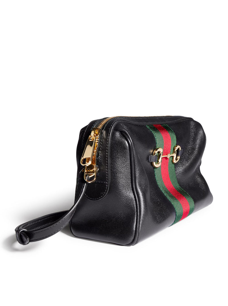 Gucci Women Gucci Horsebit Web Camera Bag Small Size GUCCI