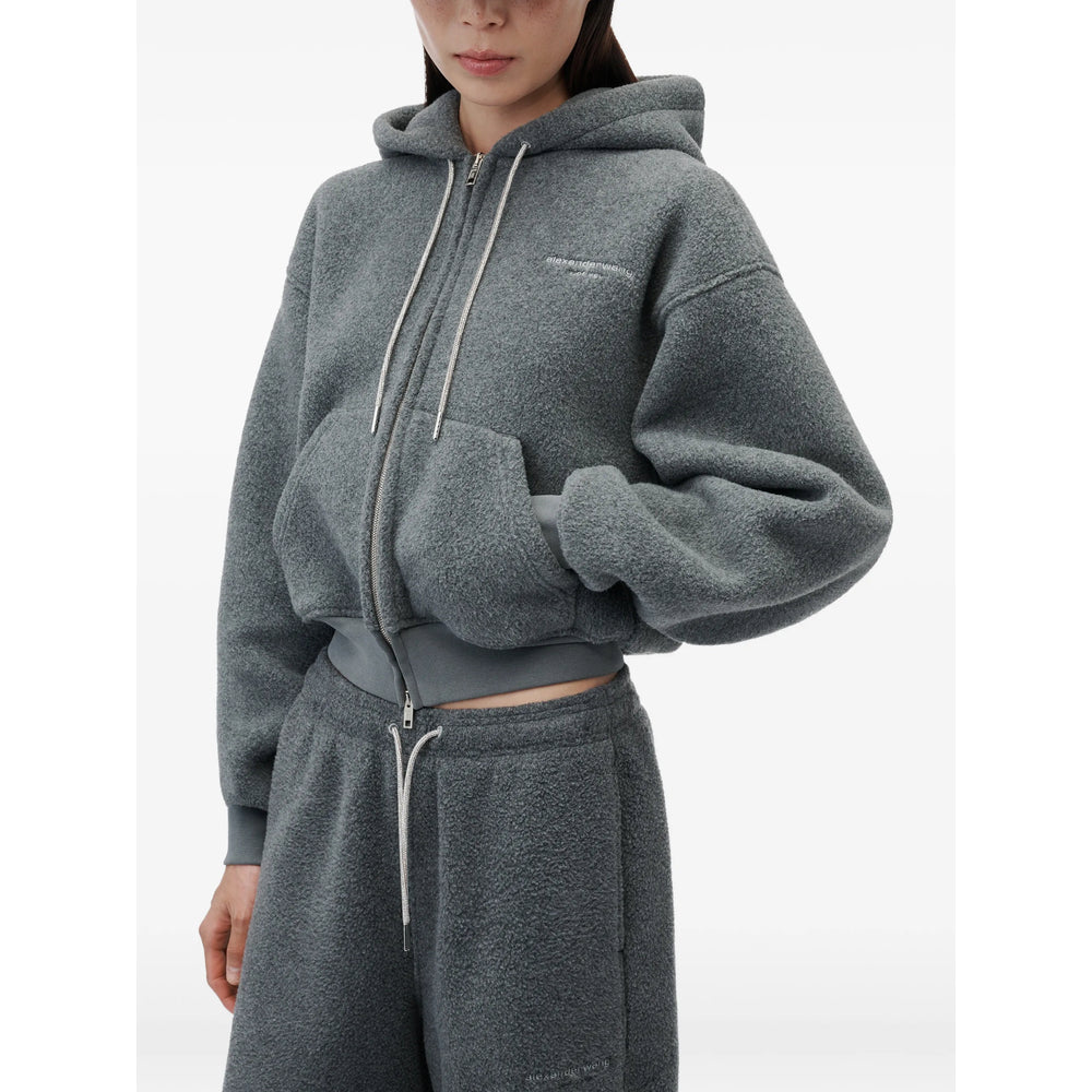 Alexander Wang Grey Trousers - Track Pants Women ALEXANDER WANG