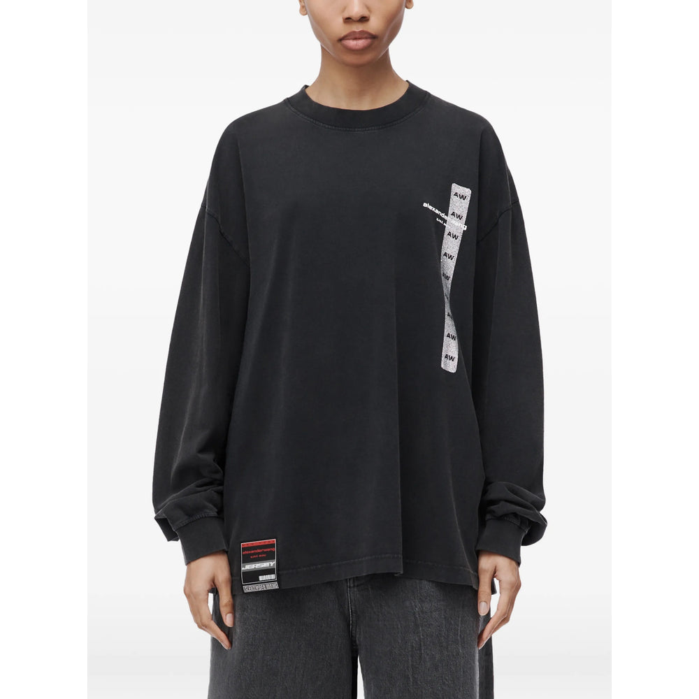 Alexander Wang Black Sweaters & Knitwear - Sweatshirts Men ALEXANDER WANG
