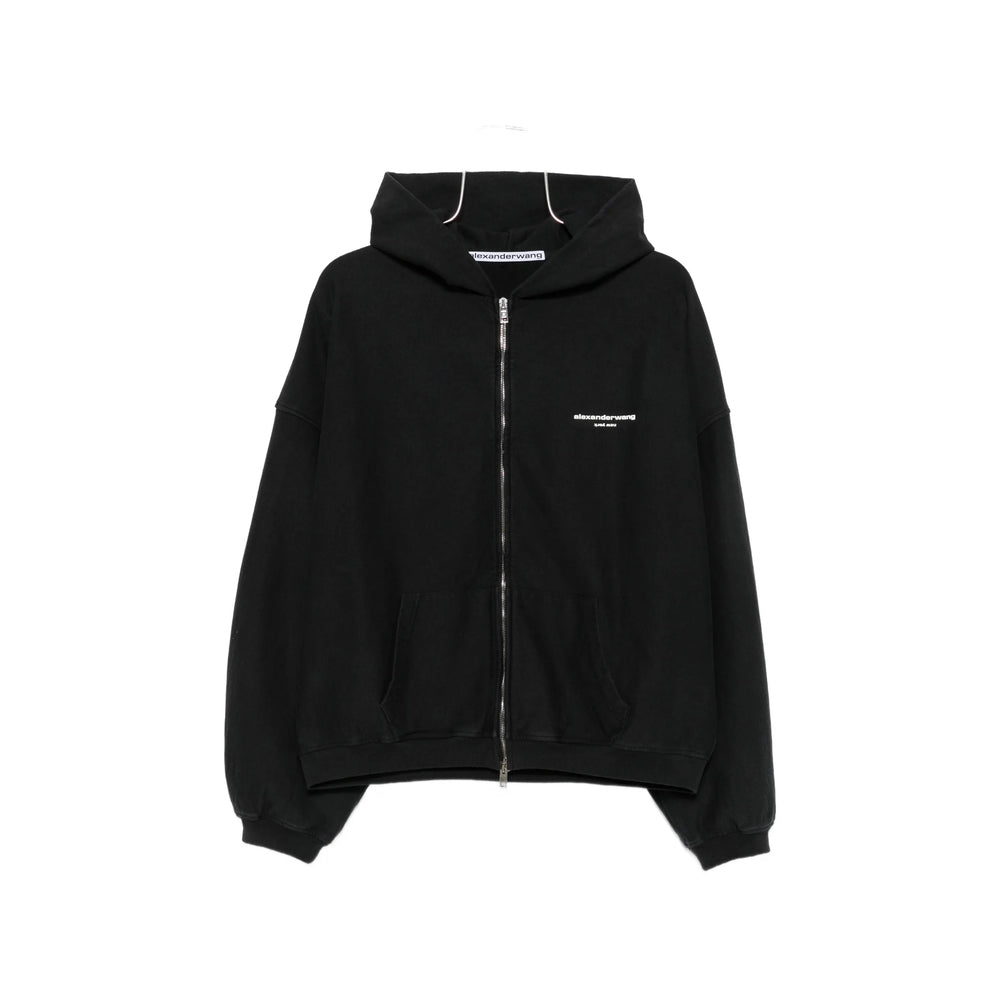 Alexander Wang Black Tops - Hoodies Women ALEXANDER WANG
