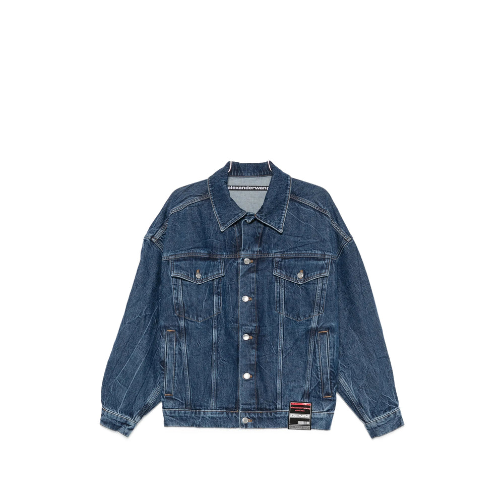 Alexander Wang Blue Jackets - Denim Jackets Women ALEXANDER WANG
