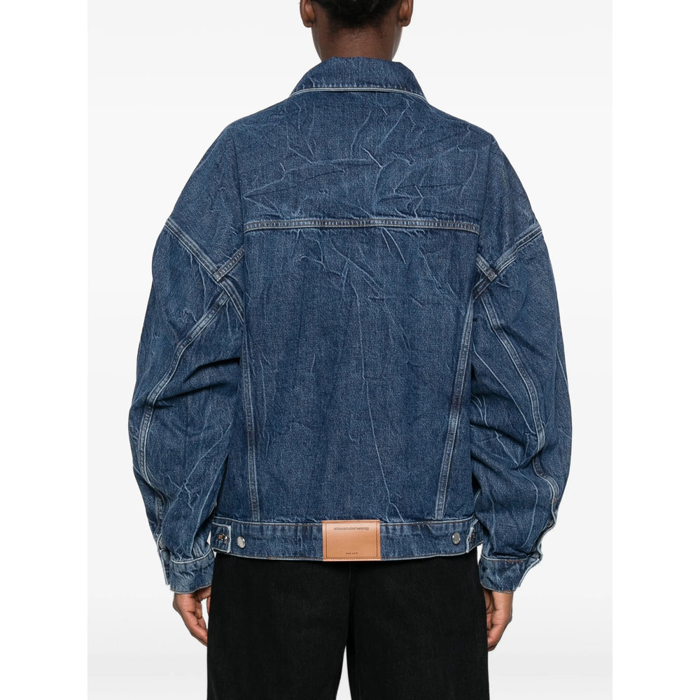 Alexander Wang Blue Jackets - Denim Jackets Women ALEXANDER WANG