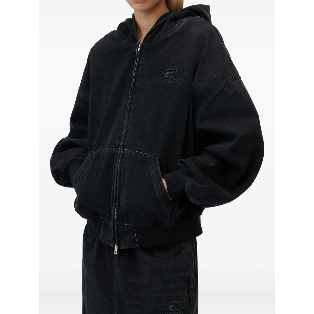 Alexander Wang Black Sweaters & Knitwear - Hoodies Men ALEXANDER WANG
