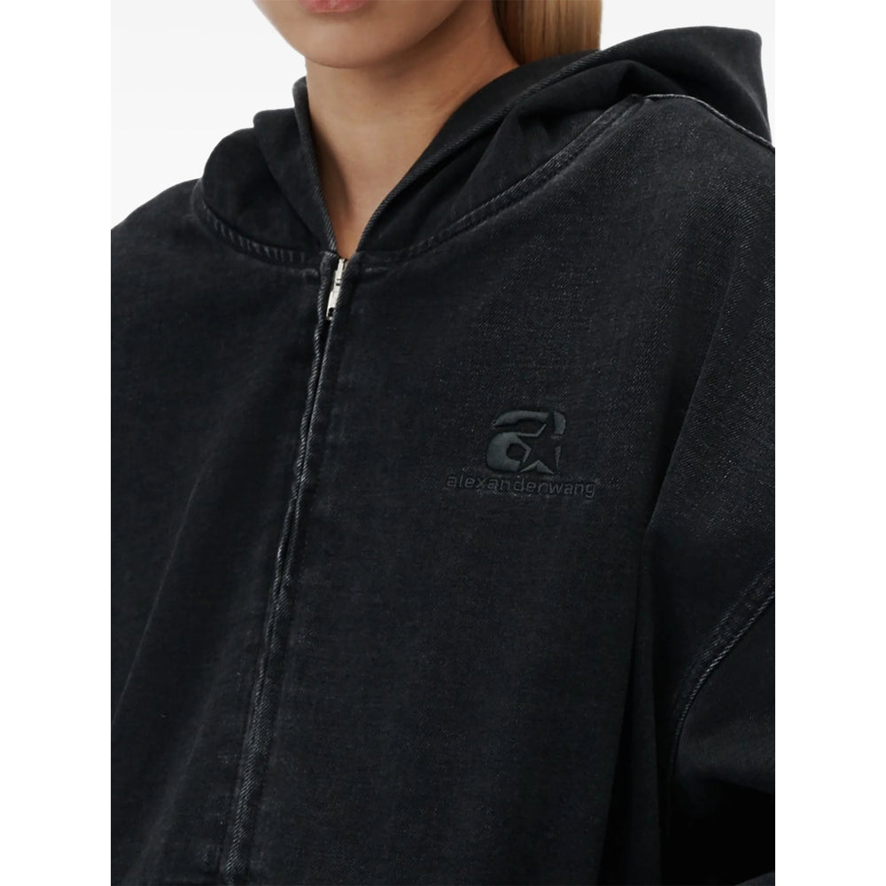 Alexander Wang Black Sweaters & Knitwear - Hoodies Men ALEXANDER WANG