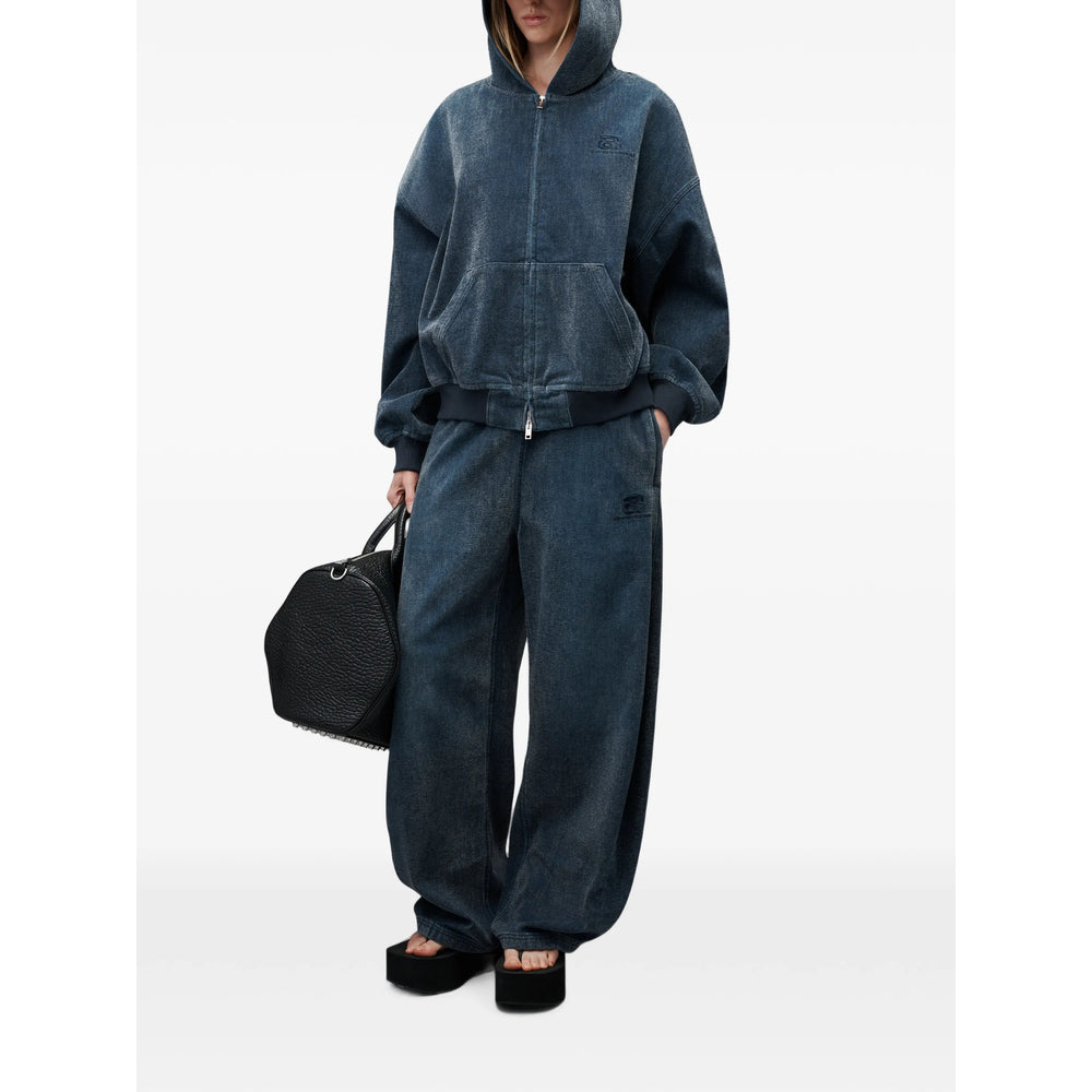 Alexander Wang Blue Trousers - Track Pants Men ALEXANDER WANG