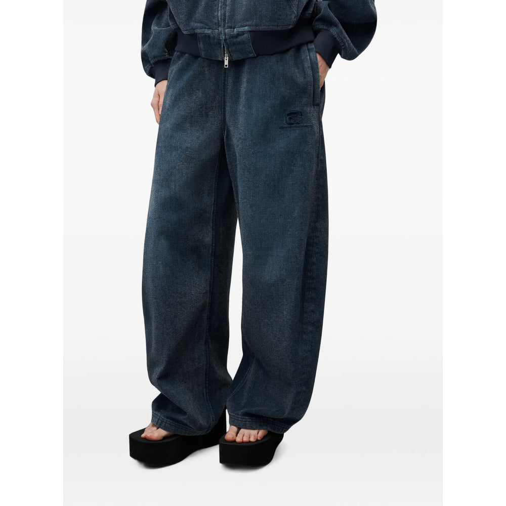Alexander Wang Blue Trousers - Track Pants Men ALEXANDER WANG