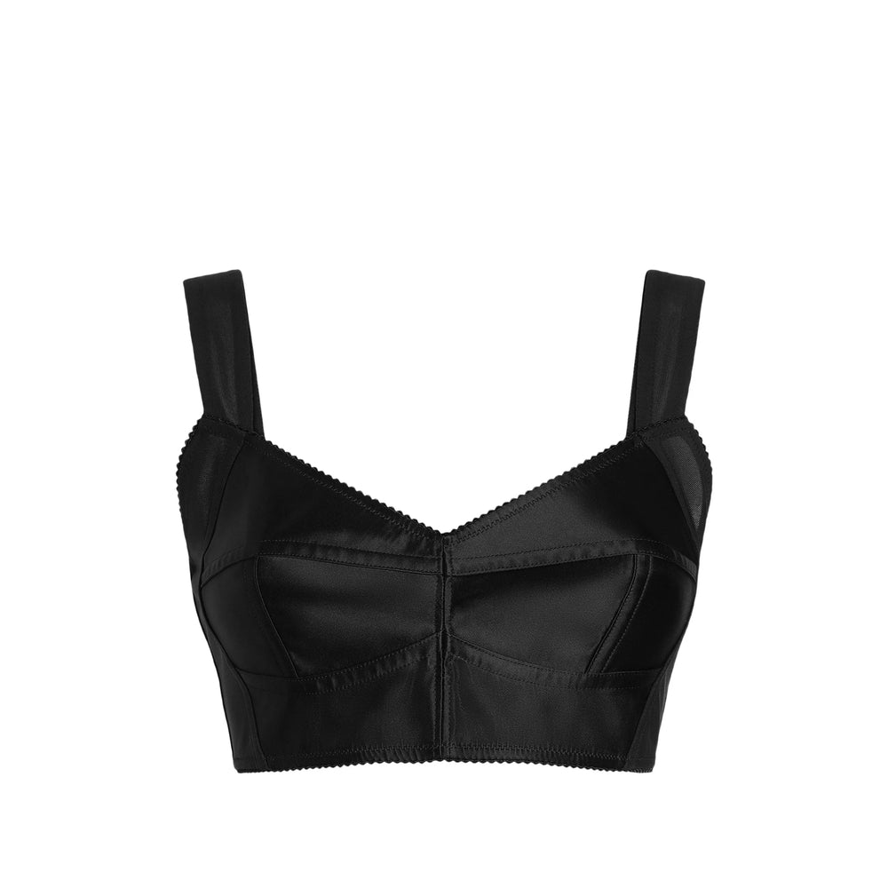 Dolce & Gabbana Black Tops - Vests & Tank Tops Women DOLCE & GABBANA