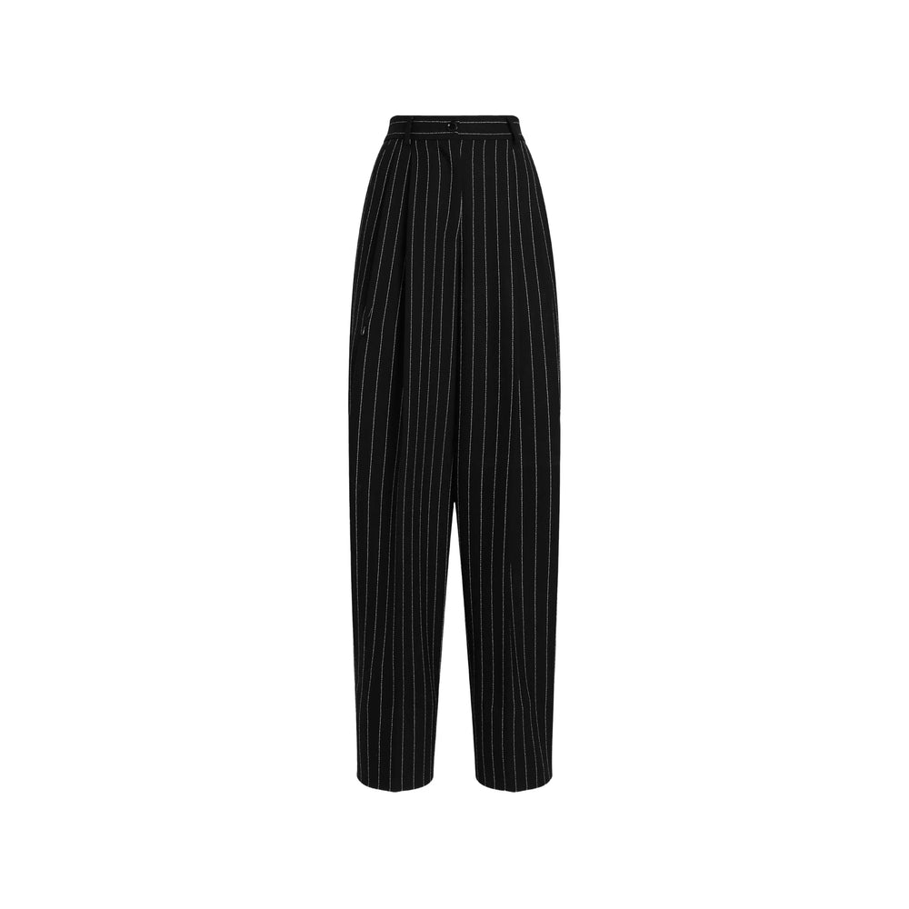 Dolce & Gabbana Black Trousers - Tailored Trousers Women DOLCE & GABBANA