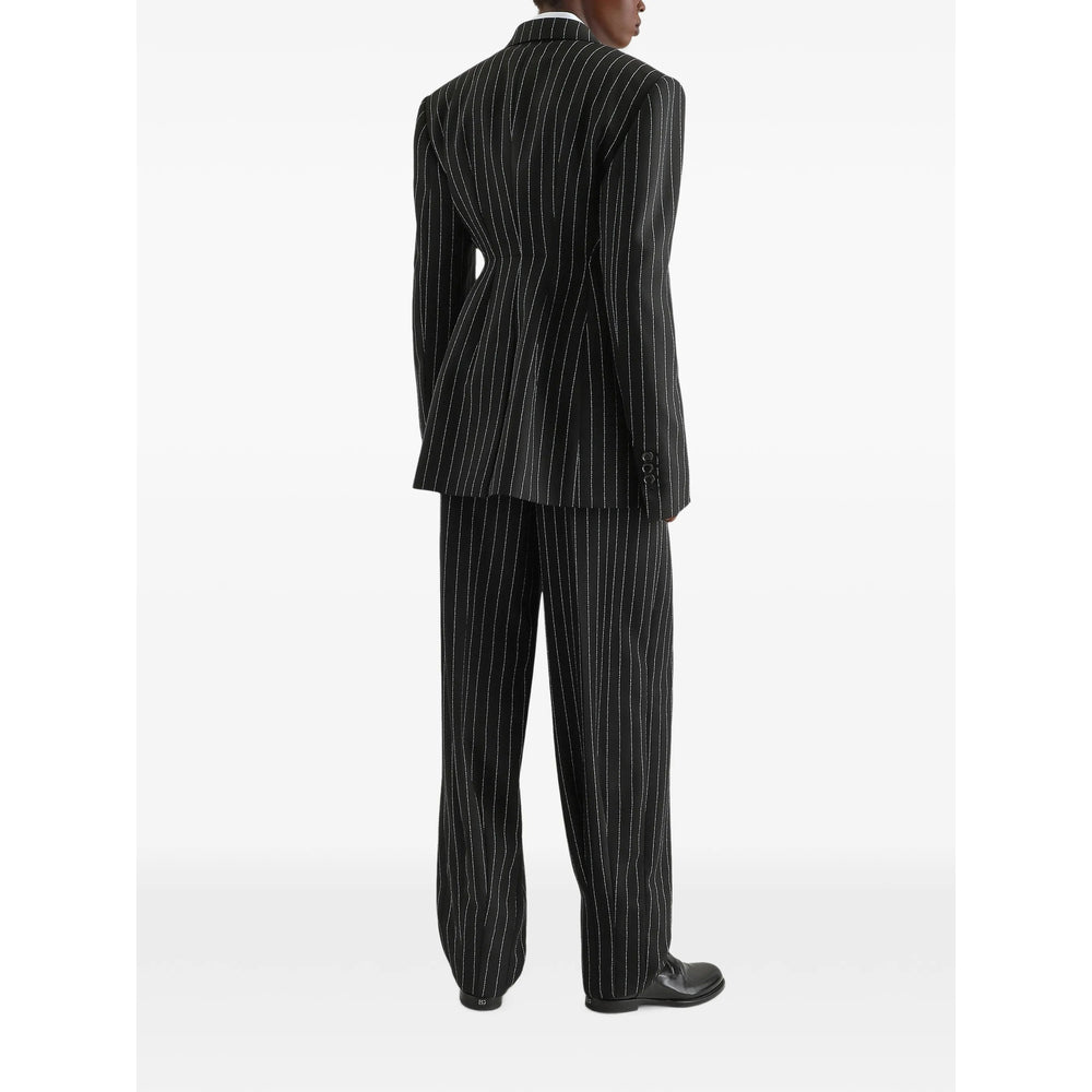Dolce & Gabbana Black Trousers - Tailored Trousers Women DOLCE & GABBANA