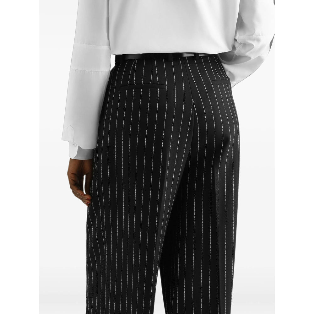 Dolce & Gabbana Black Trousers - Tailored Trousers Women DOLCE & GABBANA
