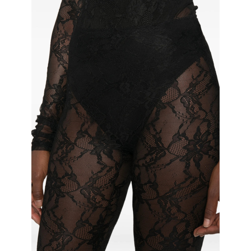 The Andamane Black Trousers - Leggings Women THE ANDAMANE