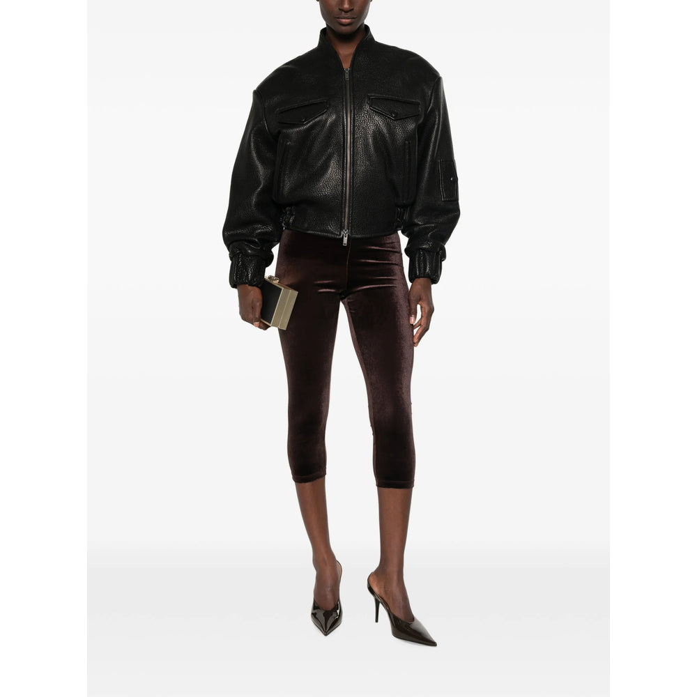 The Andamane Brown Trousers - Cropped Trousers Women