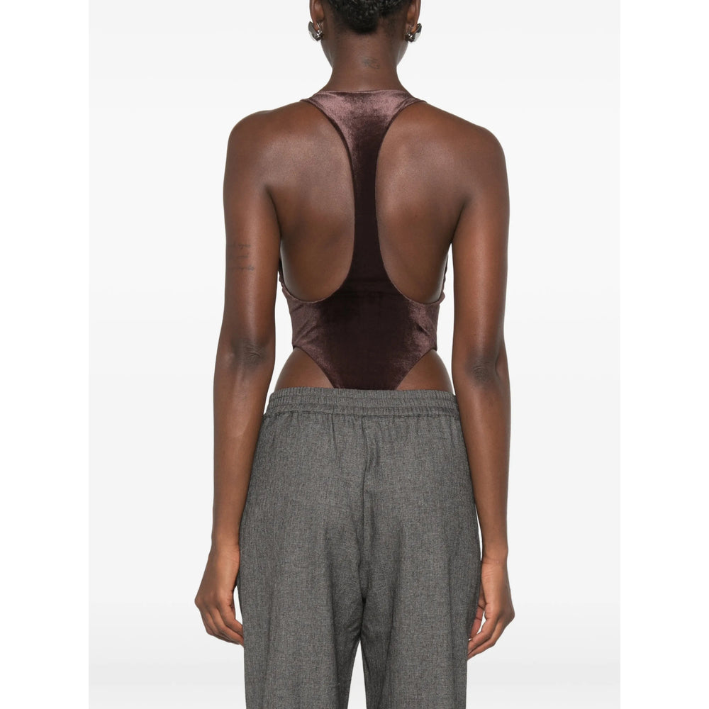 The Andamane Brown Tops - Vests & Tank Tops Women THE ANDAMANE