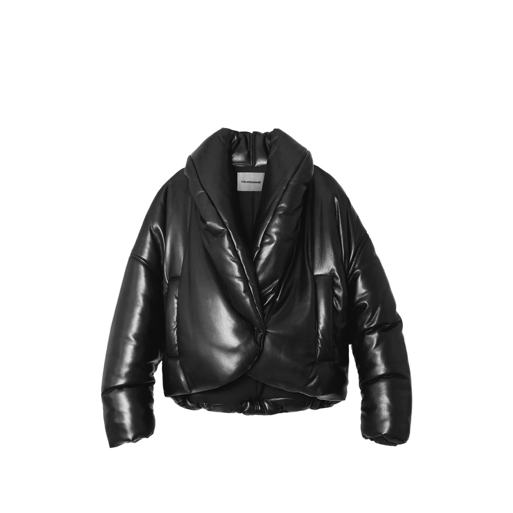 The Andamane Black Jackets - Puffer Jackets Women THE ANDAMANE