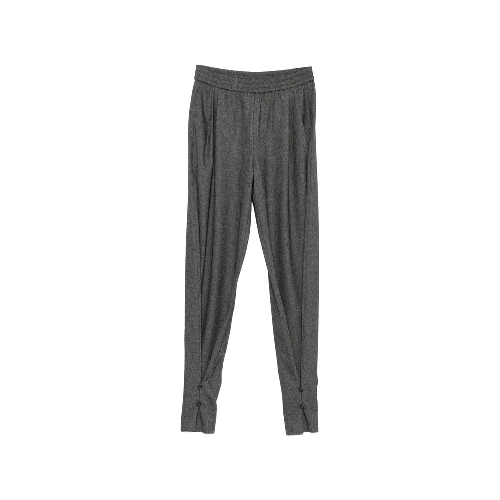 The Andamane Grey Trousers - Tapered Trousers Women THE ANDAMANE