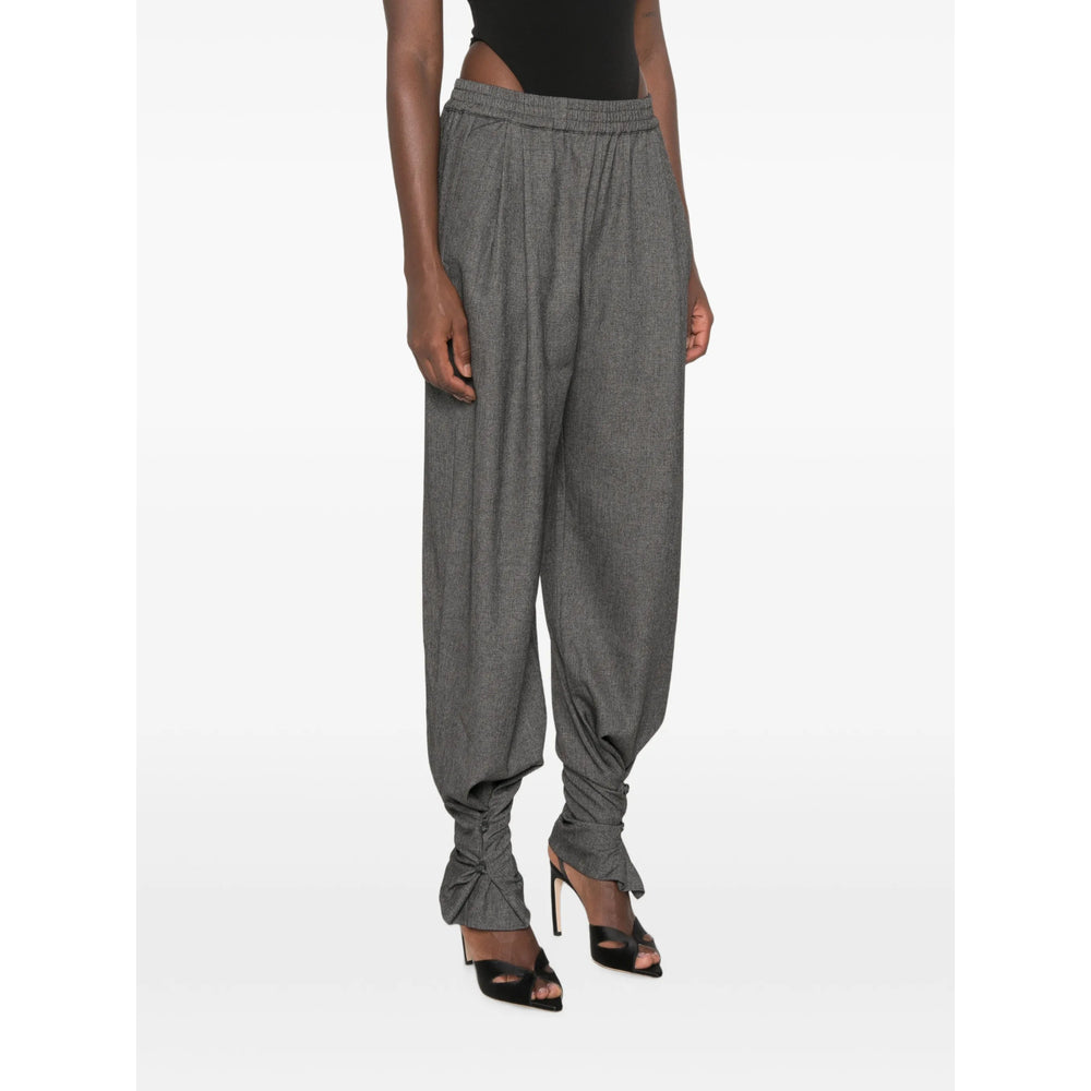 The Andamane Grey Trousers - Tapered Trousers Women THE ANDAMANE