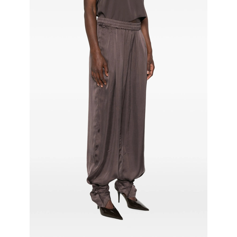 The Andamane Brown Trousers - Track Pants Women THE ANDAMANE