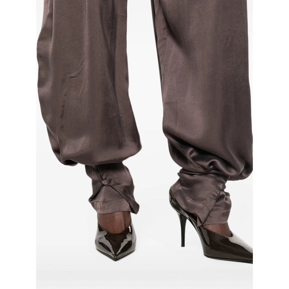 The Andamane Brown Trousers - Track Pants Women