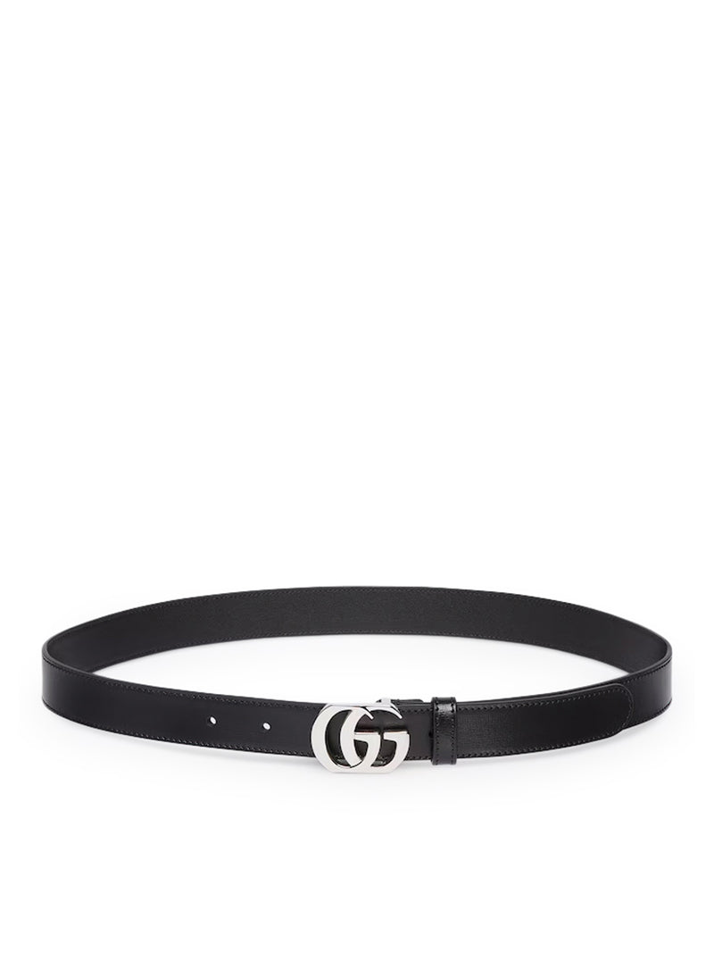 Gucci Women Gg Marmont Thin Cut Belt GUCCI