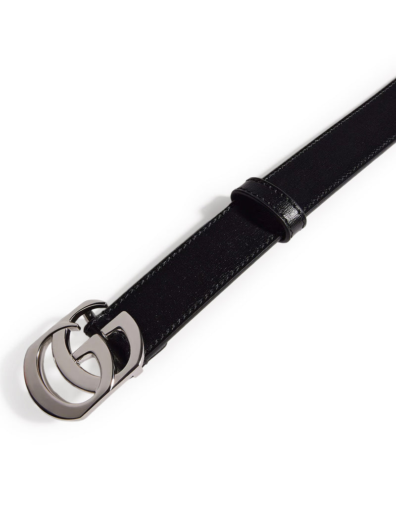 Gucci Women Gg Marmont Thin Cut Belt GUCCI