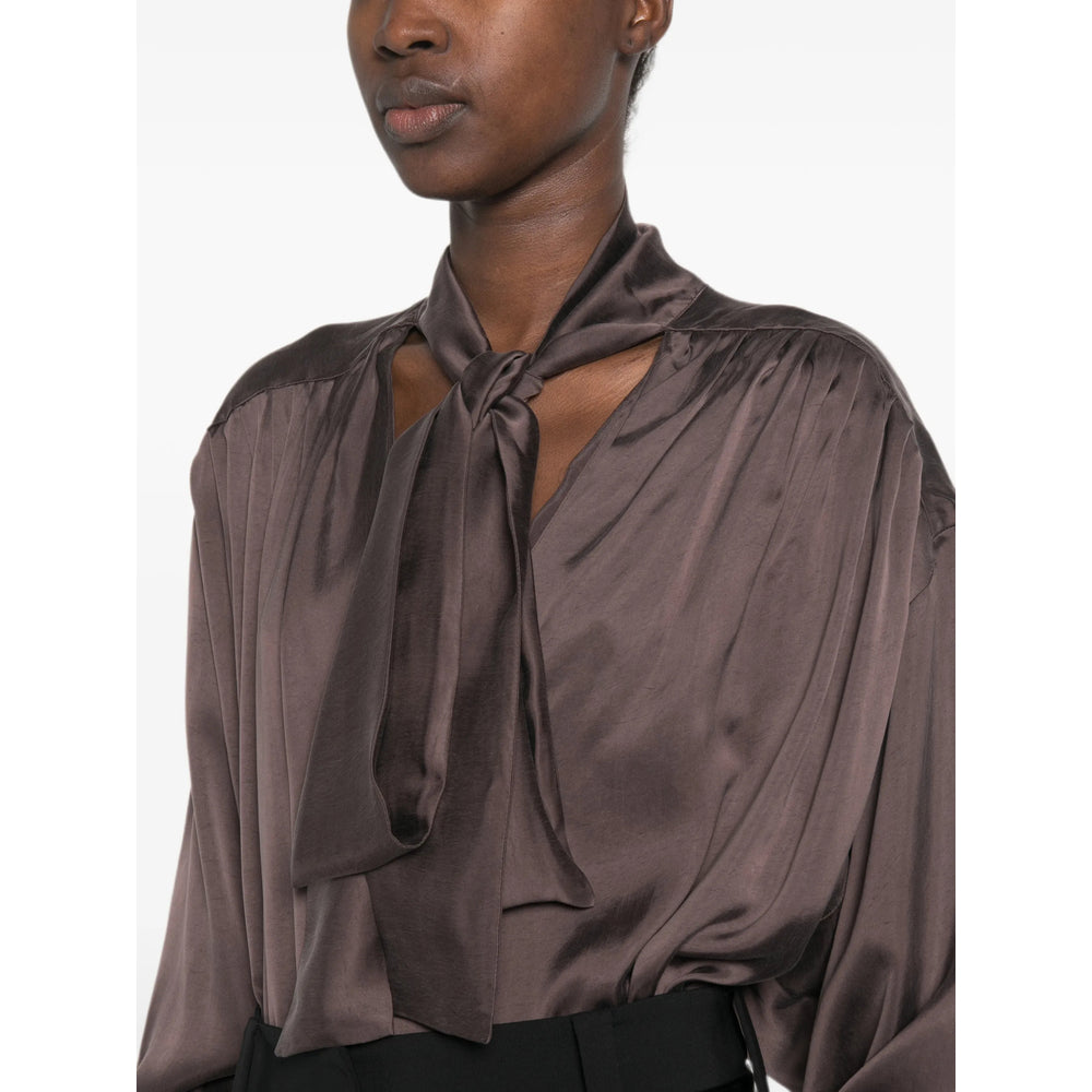 The Andamane Brown Tops - Blouses Women THE ANDAMANE