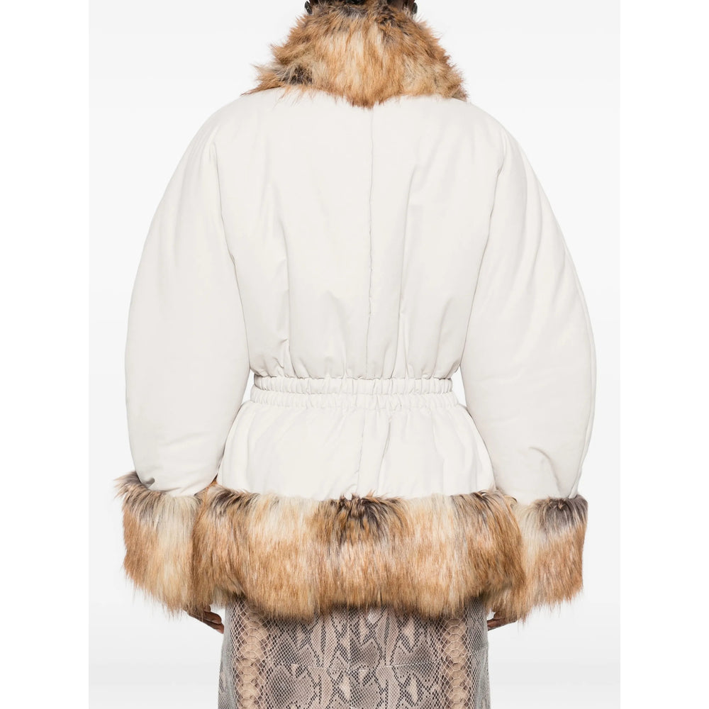 The Andamane Neutrals Coats - Faux Fur Coats Women THE ANDAMANE