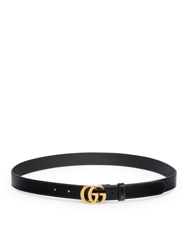 Gucci Women Gg Marmont Thin Cut Belt GUCCI
