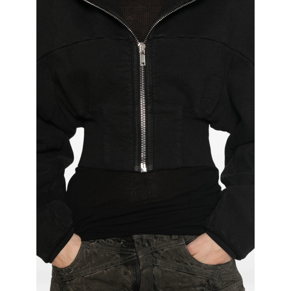 Rick Owens Drkshdw Brown Jackets - Cropped Jackets Women RICK OWENS