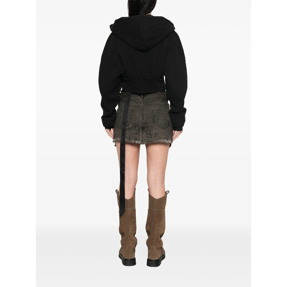 Rick Owens Drkshdw Brown Jackets - Cropped Jackets Women RICK OWENS