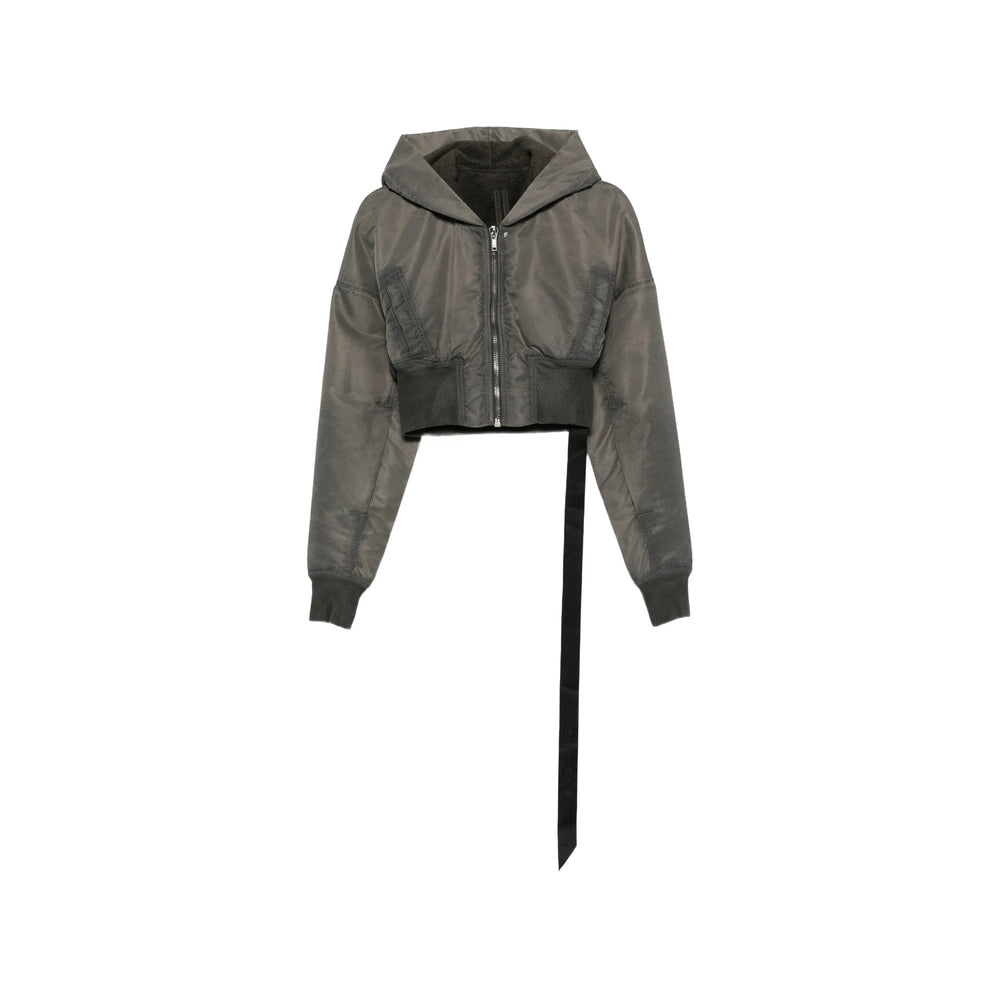 Rick Owens Drkshdw Grey Jackets - Cropped Jackets Women RICK OWENS