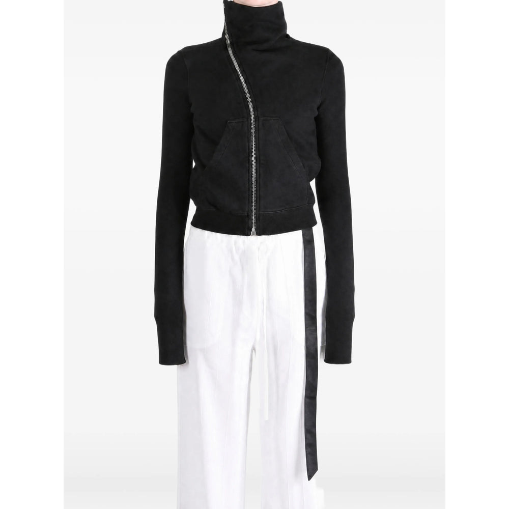Rick Owens Drkshdw Black Tops - Sweatshirts Women RICK OWENS