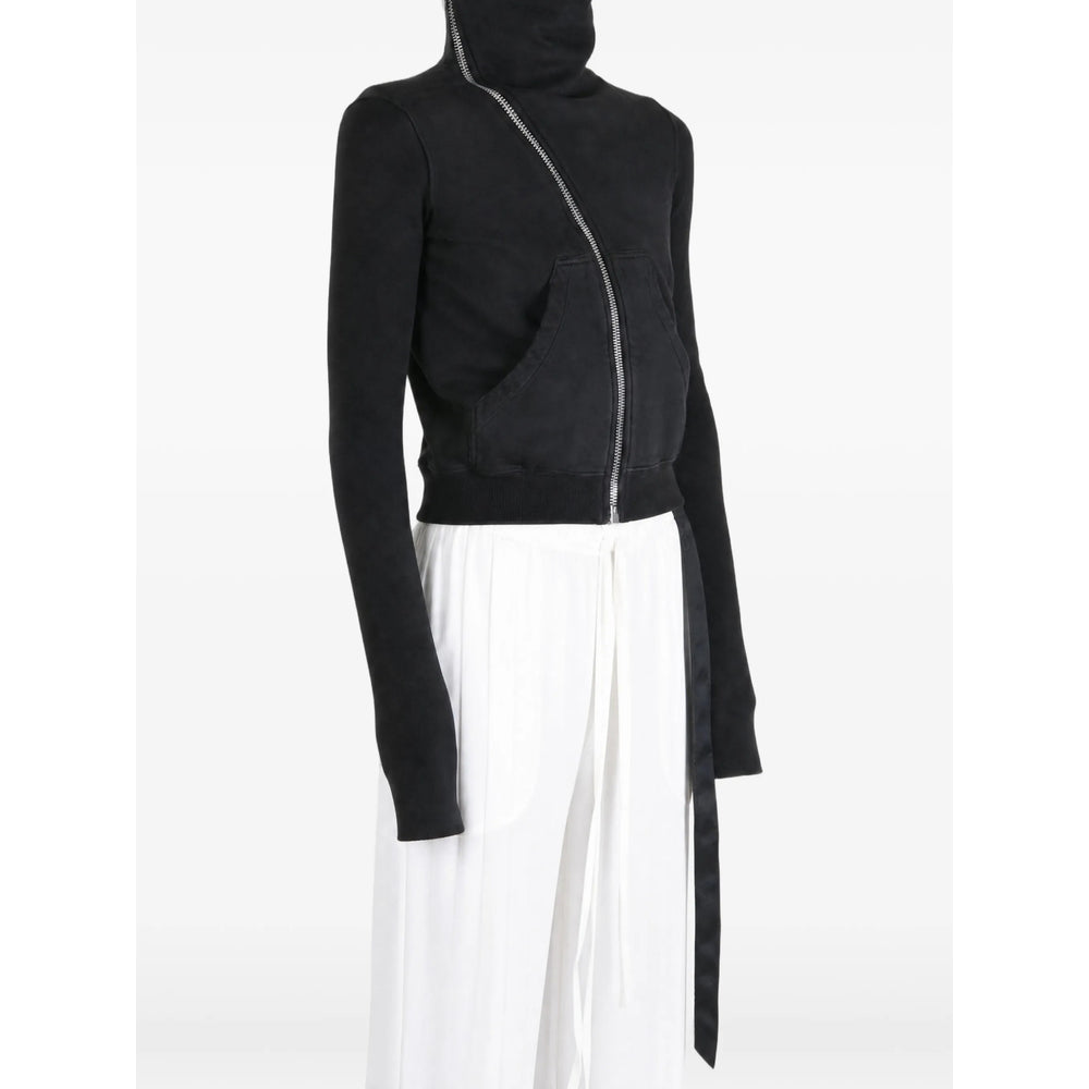Rick Owens Drkshdw Black Tops - Sweatshirts Women RICK OWENS