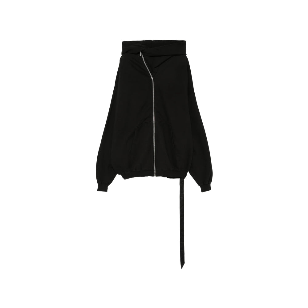 Rick Owens Drkshdw Black Tops - Hoodies Women RICK OWENS