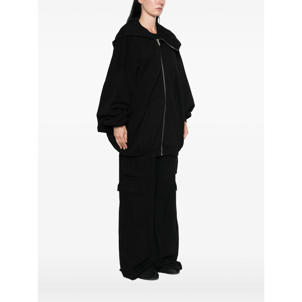 Rick Owens Drkshdw Black Tops - Hoodies Women RICK OWENS