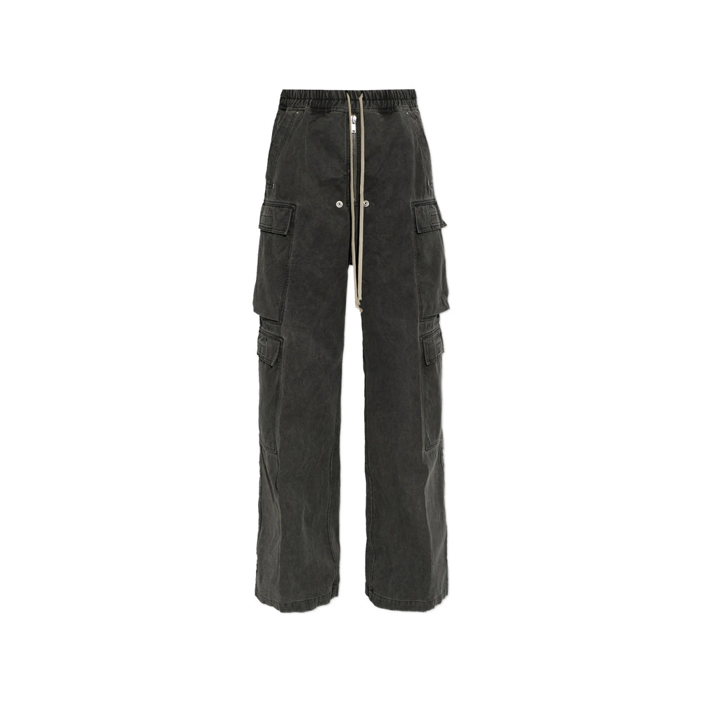 Rick Owens Drkshdw Grey Trousers - Straight Trousers Women RICK OWENS