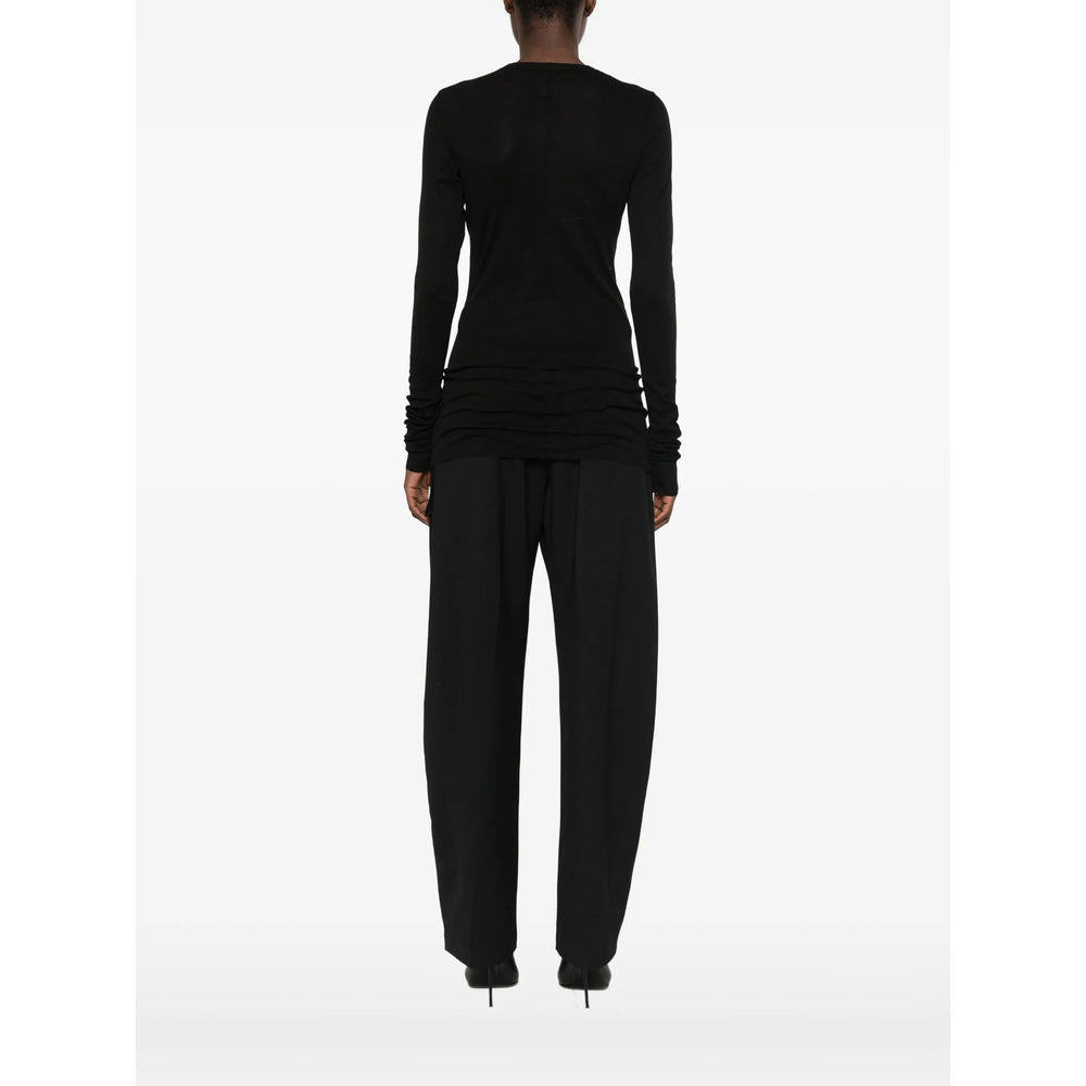 Rick Owens Drkshdw Black Tops - T-Shirts & Jerseys Women RICK OWENS