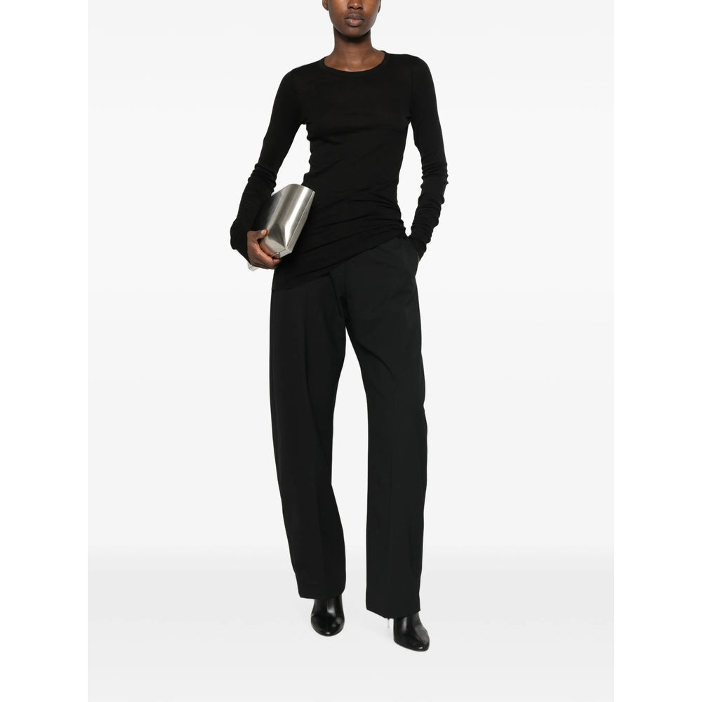 Rick Owens Drkshdw Black Tops - T-Shirts & Jerseys Women RICK OWENS