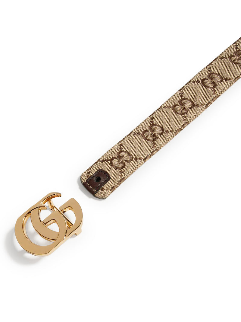 Gucci Women Reversible Cut Gg Marmont Belt GUCCI