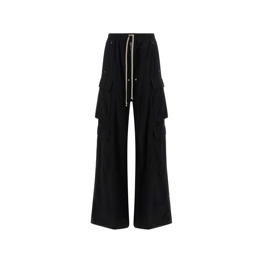 Rick Owens Drkshdw Black Trousers - Track Pants Women RICK OWENS