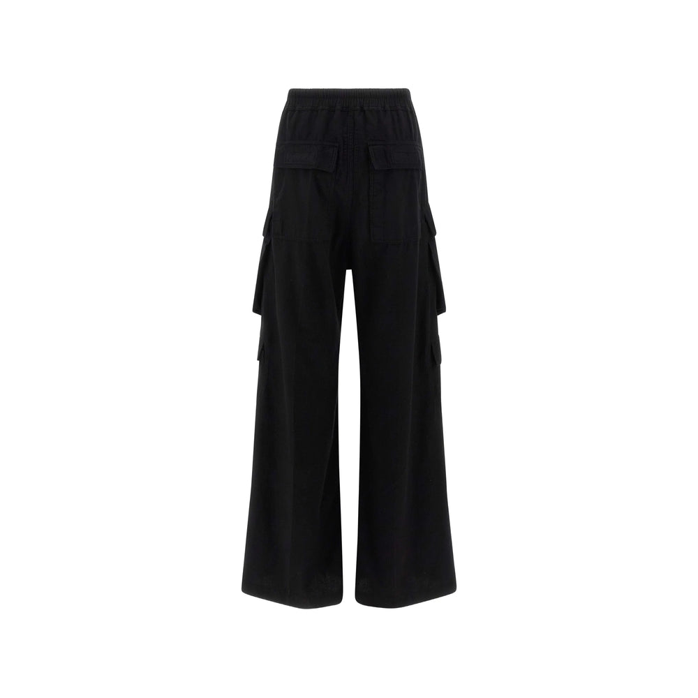 Rick Owens Drkshdw Black Trousers - Track Pants Women RICK OWENS