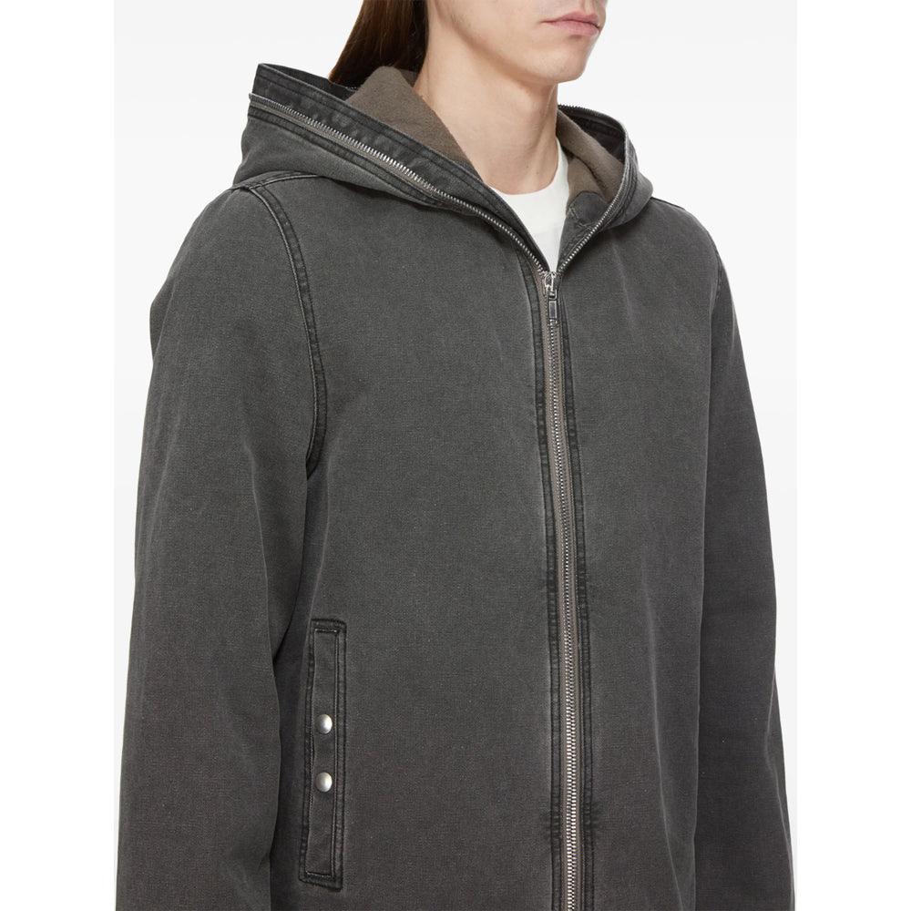 Rick Owens Drkshdw Grey Jackets - Hooded Jackets Men RICK OWENS