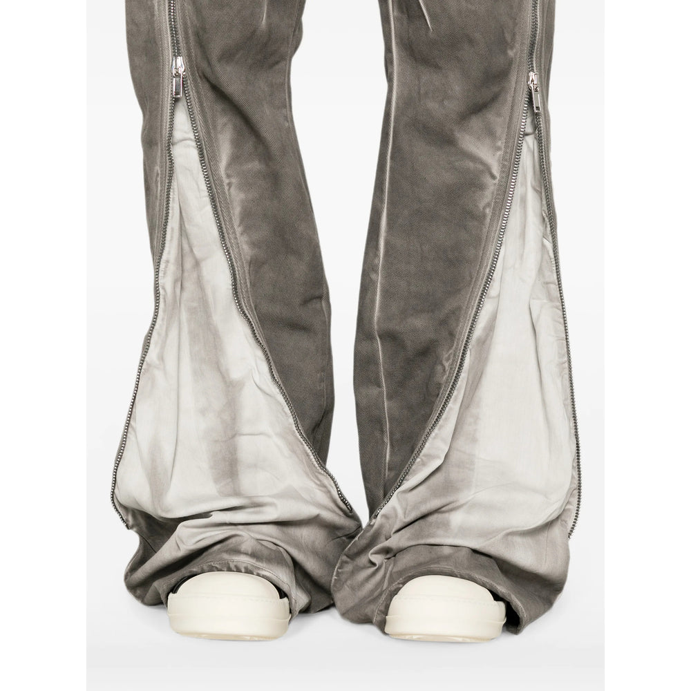 Rick Owens Drkshdw Grey Denim - Wide-Leg Jeans Men RICK OWENS