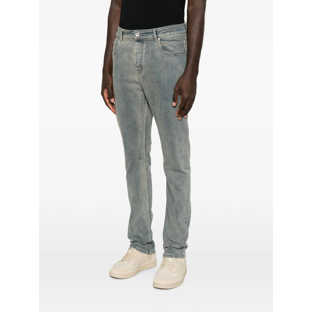 Rick Owens Drkshdw Blue Denim - Slim-Fit Jeans Men RICK OWENS