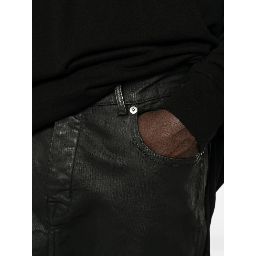 Rick Owens Drkshdw Black Denim - Slim-Fit Jeans Men RICK OWENS