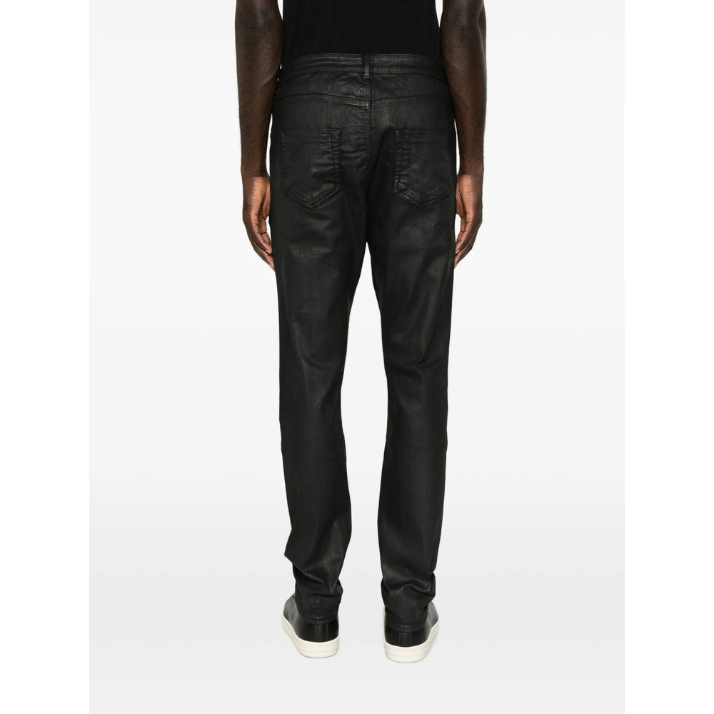 Rick Owens Drkshdw Black Denim - Slim-Fit Jeans Men RICK OWENS