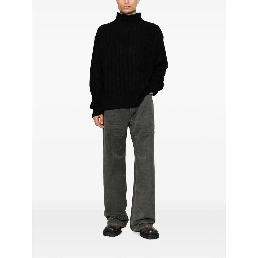 Rick Owens Drkshdw Grey Denim - Wide-Leg Jeans Men RICK OWENS
