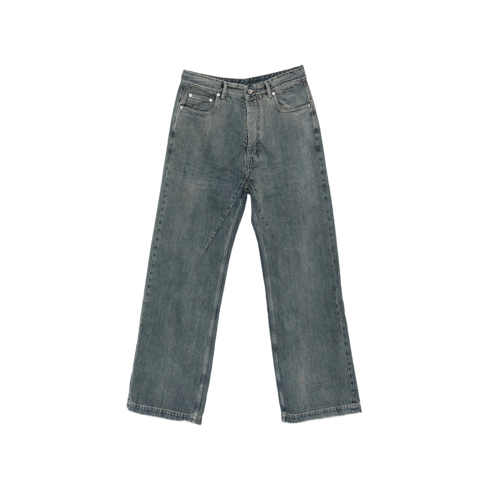 Rick Owens Drkshdw Blue Denim - Wide-Leg Jeans Men RICK OWENS